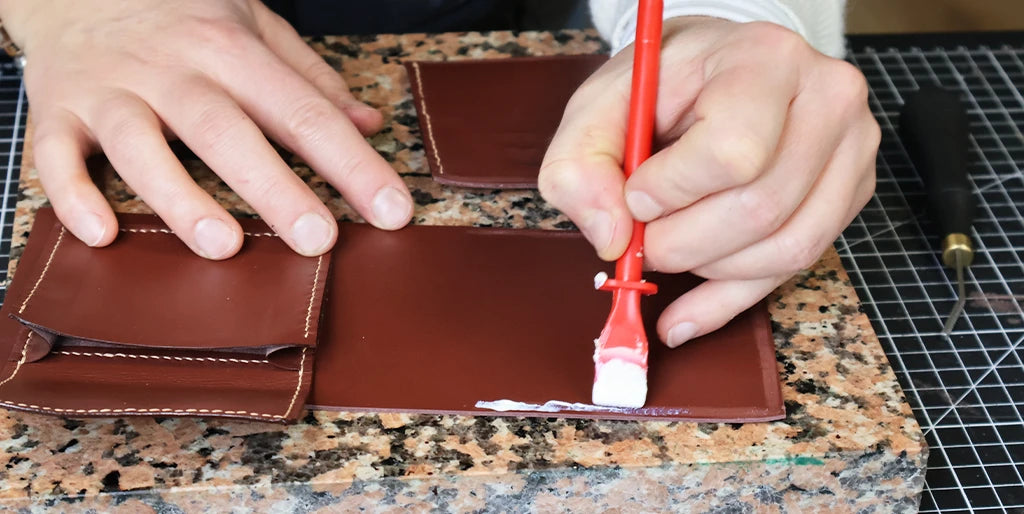 tuto portefeuille en cuir