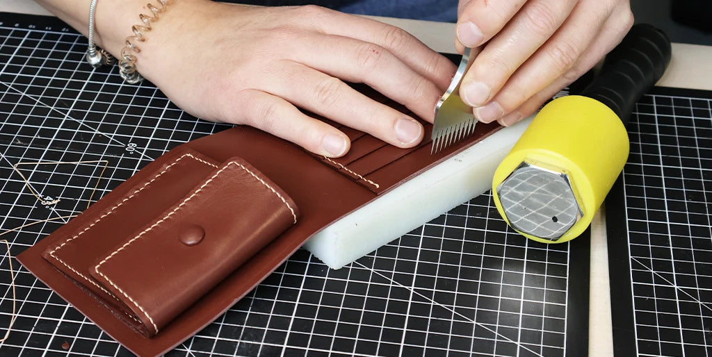 tuto portefeuille en cuir