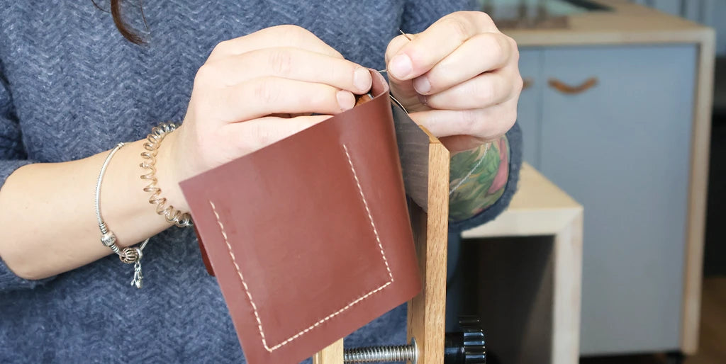 tuto portefeuille en cuir