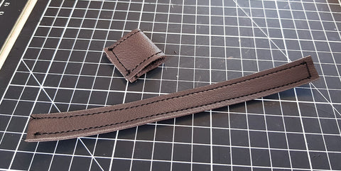 DIY Kulturbeutel aus Leder