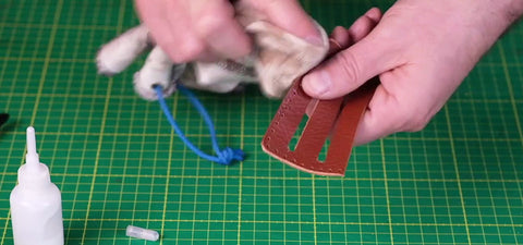 Blague à tabac en cuir