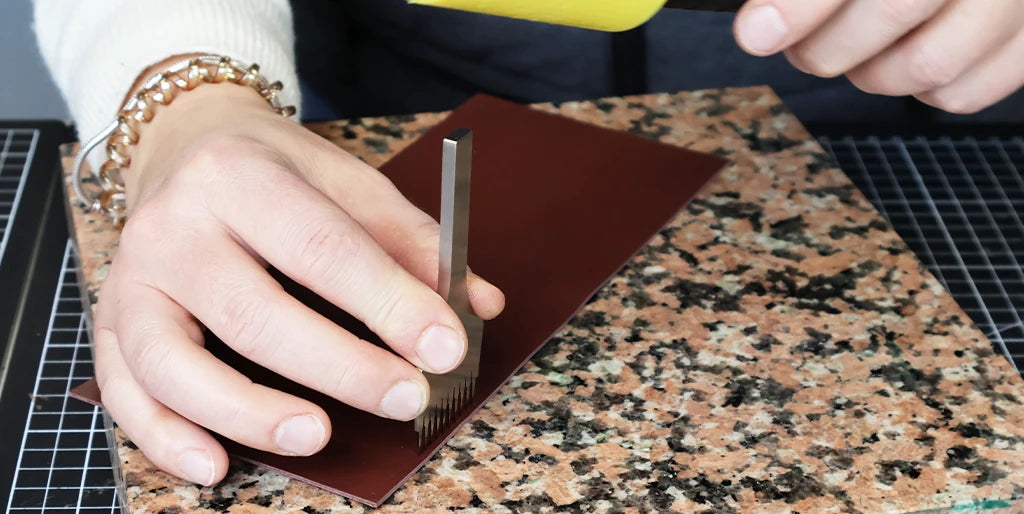 tuto portefeuille en cuir