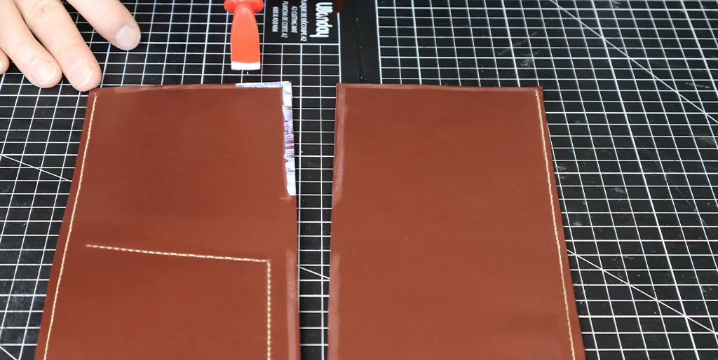 tuto portefeuille en cuir