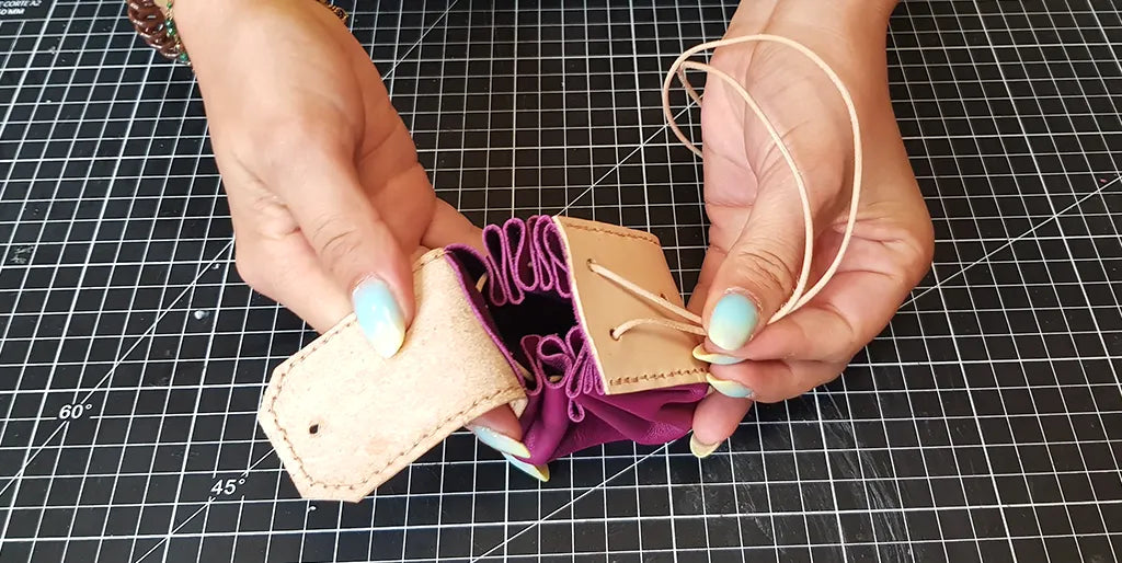 tutoriel gratuit bourse en cuir Deco Cuir