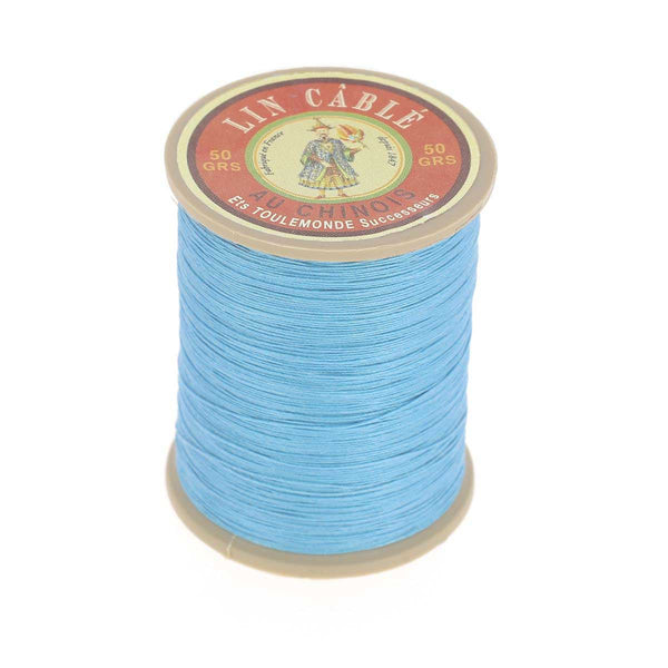 200m spool of glossy cabled Chinese linen thread - 432