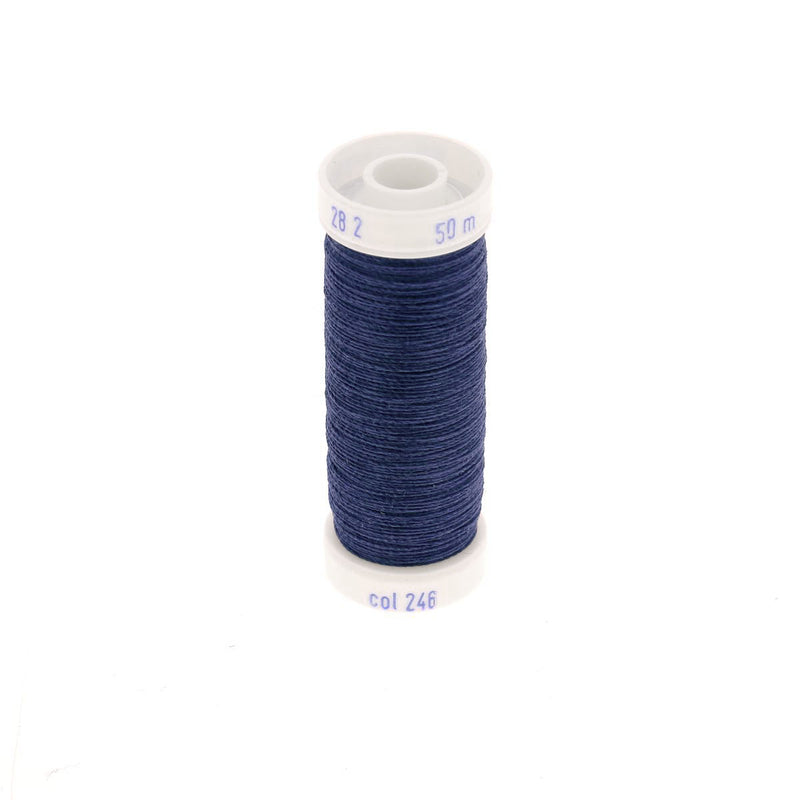 Spool of polyester cotton thread special for leather goods - 28/2 - 0.38mm Matelos 246 