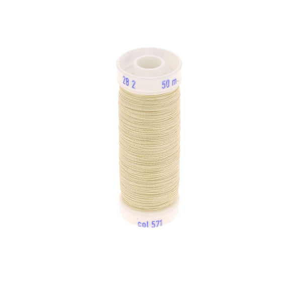 Bobine de fil polyester coton spécial maroquinerie - 28/2 - 0,38mm Bis 571