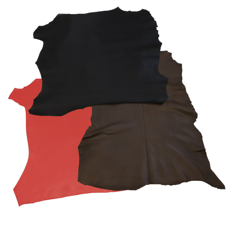 DA074-lot-3-peaux-agneau-nappa-kaki-bronze-rouge-noir