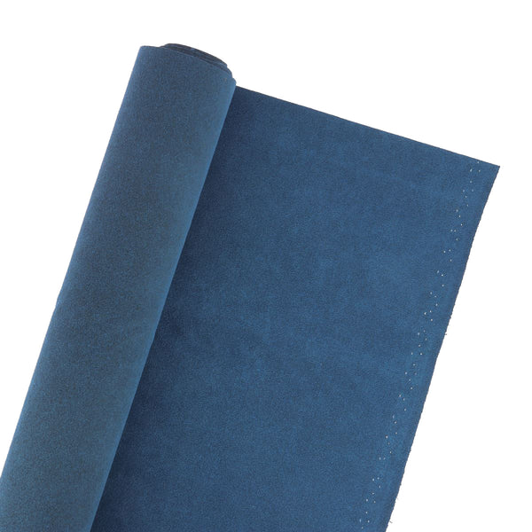 Coupon de microfibre alcantara pour doublure - BLEU JEAN - 0,50x1,45m