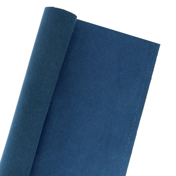 Coupon de microfibre alcantara pour doublure - BLEU - 0,50x1,45m