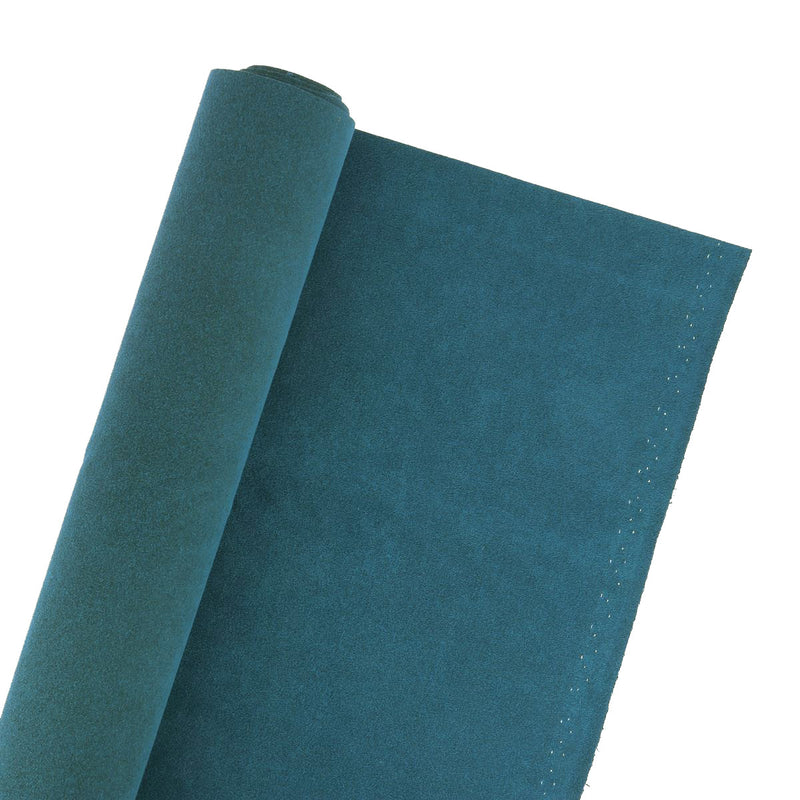 Alcantara microfiber coupon for lining - DUCK BLUE - 0.50x1.45m