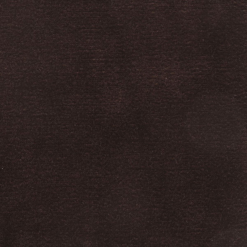 Coupon de tissu velours pour doublure - MARRON CHOCOLAT - 0,50x1,40m