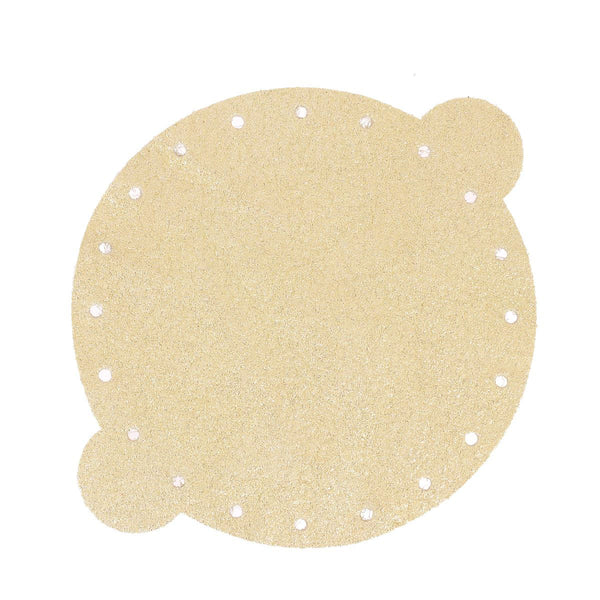 Cutout for purse in split suede leather - GOLD P37