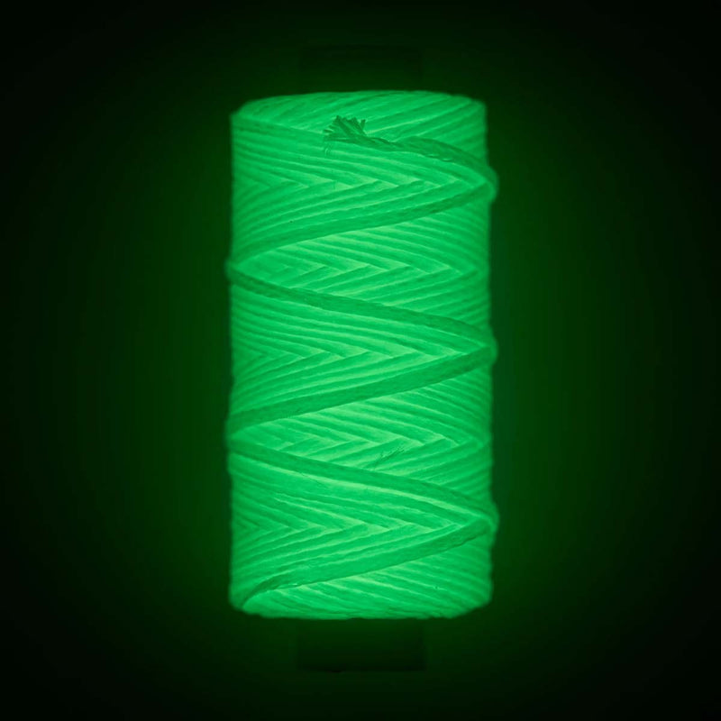 Bobine 23m de fil de nylon tressé et ciré - FLUORESCENT - 11210-40