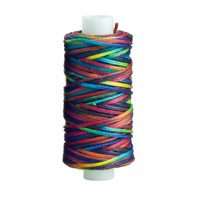 Bobine 23m de fil de nylon tressé et ciré - MULTICOLORE - 11210-30