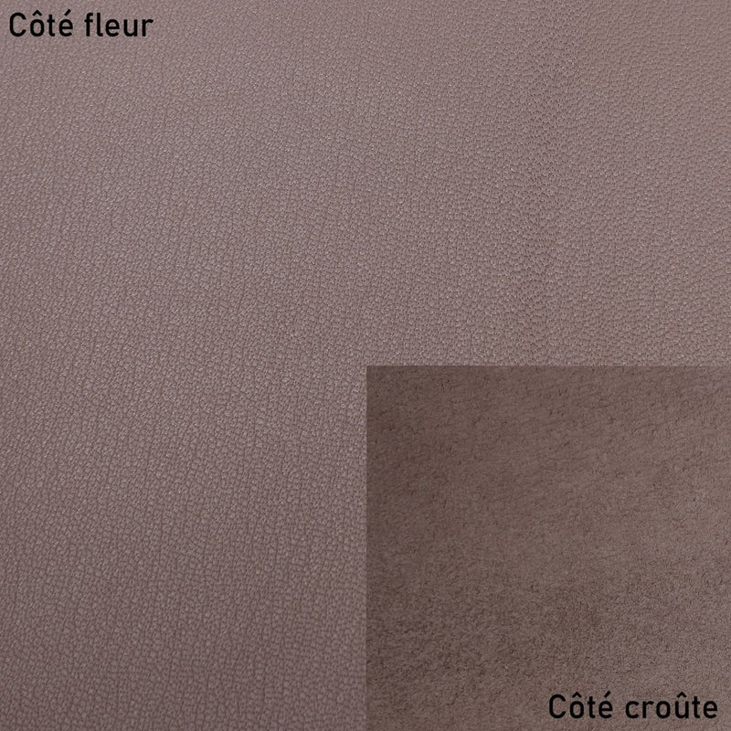 Peau de cuir de chèvre grainé - TAUPE N81