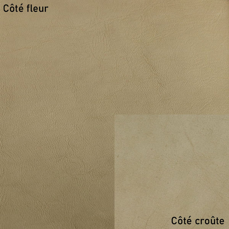 Peau de cuir de chèvre nappa - BEIGE KRAFT P29