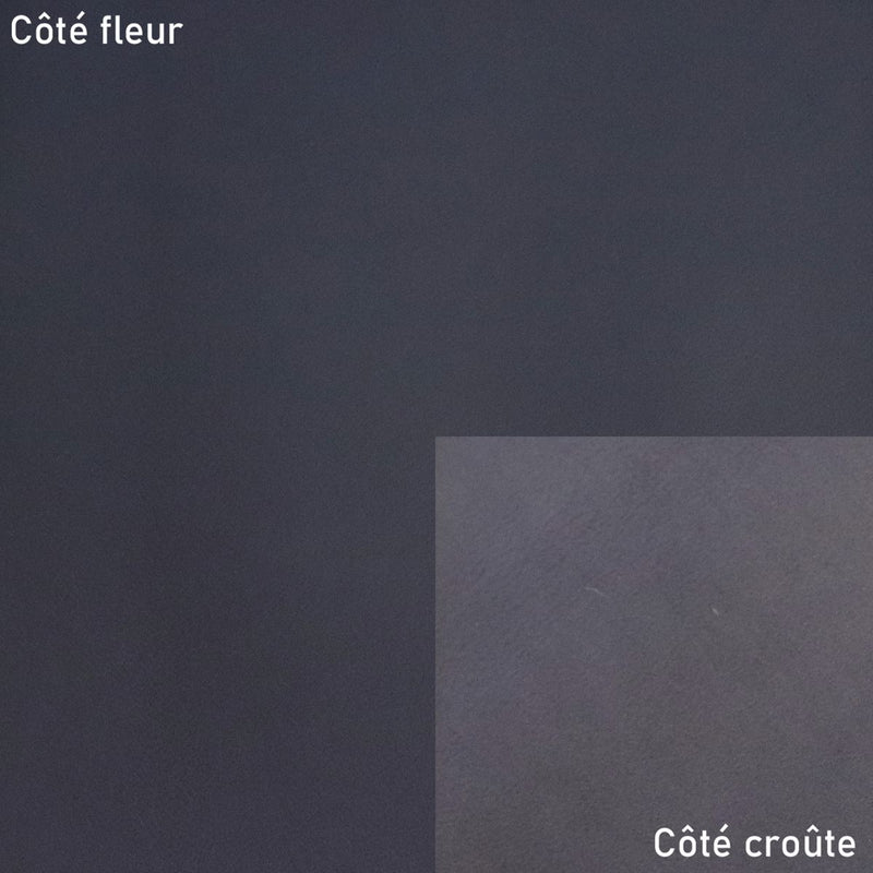 Peau de cuir de chèvre nappa - BLEU MARINE MAT P31