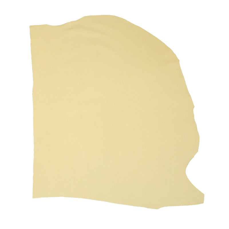 Smooth calfskin leather - PALE YELLOW P50