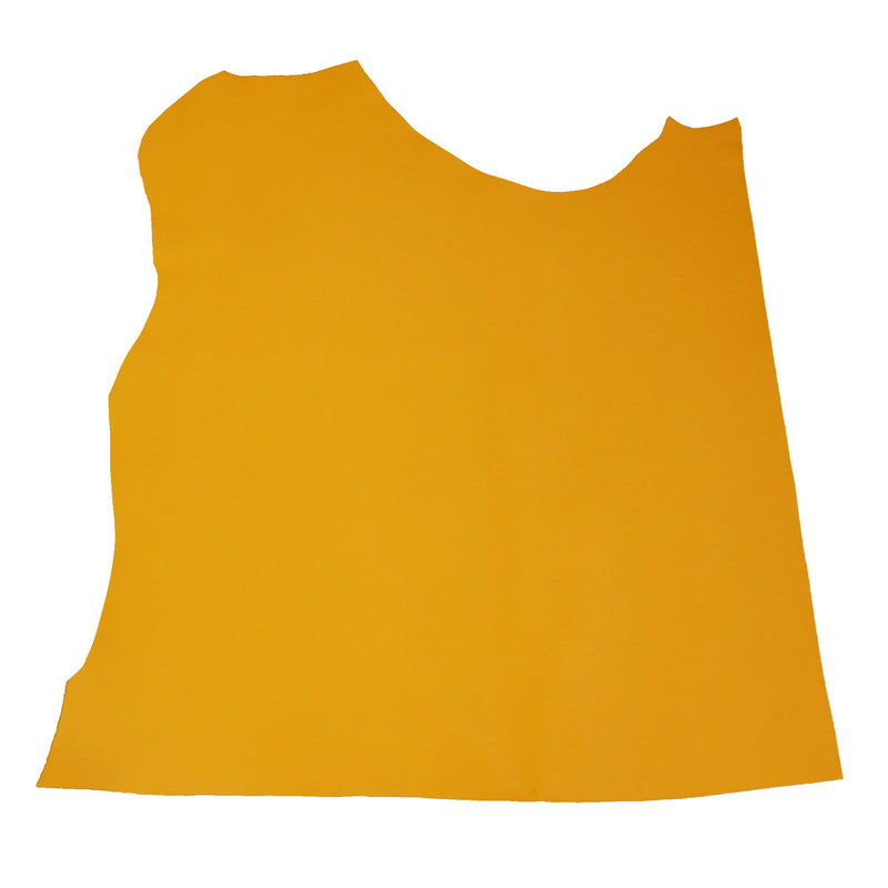 Smooth calfskin leather - SUNFLOWER YELLOW P51