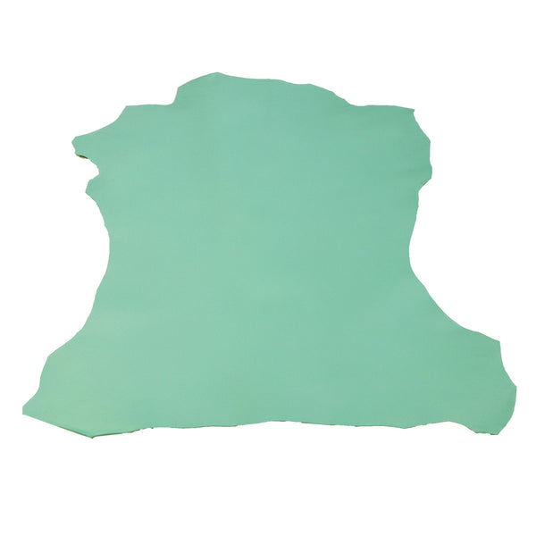 Peau de cuir de chèvre grainé - VERT JADE Q95