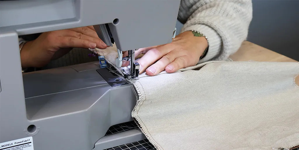 Rund um den Rand nähen