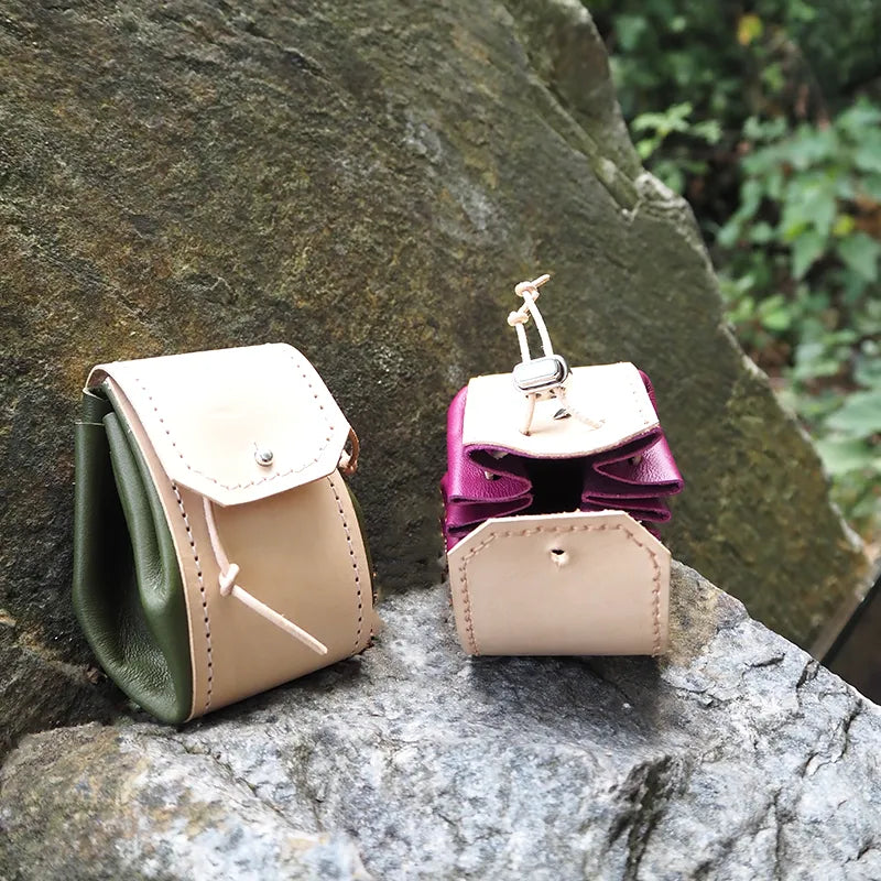 bourse en cuir Deco Cuir