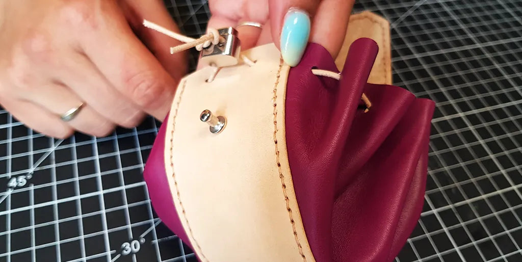 bourse en cuir Deco Cuir