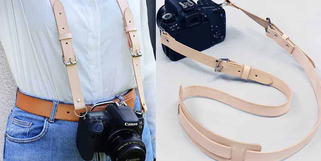 tuto sangle appareil photo en cuir