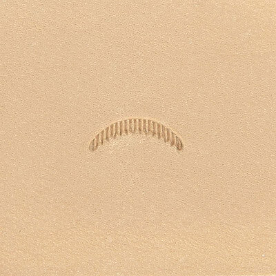 repoussage veines sur cuir