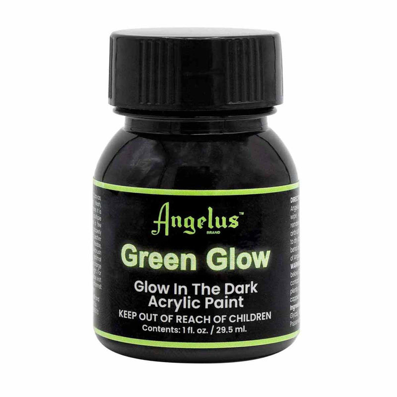 Peinture acrylique phosphorescente - Angelus - Vert fluorescent - 29,5ml