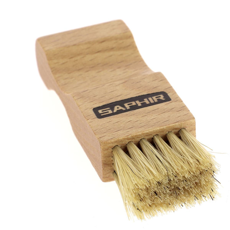 Brosse pommadier pour cirage des chaussures en cuir - Saphir - Made in France