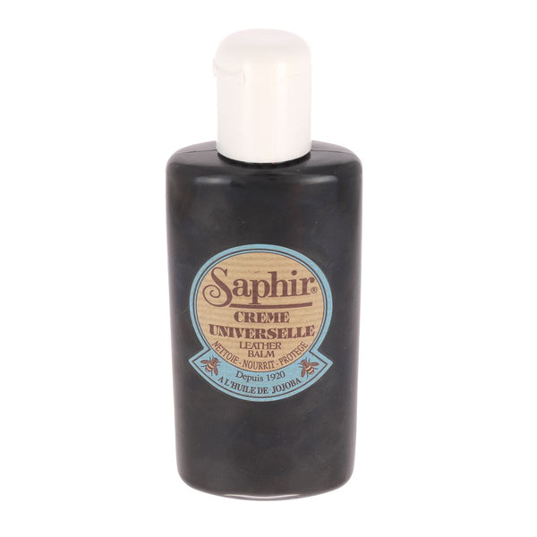 Crème universelle entretien du cuir NOIRE - 150 ml - Saphir