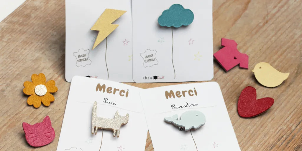 tuto broches en cuir Deco Cuir