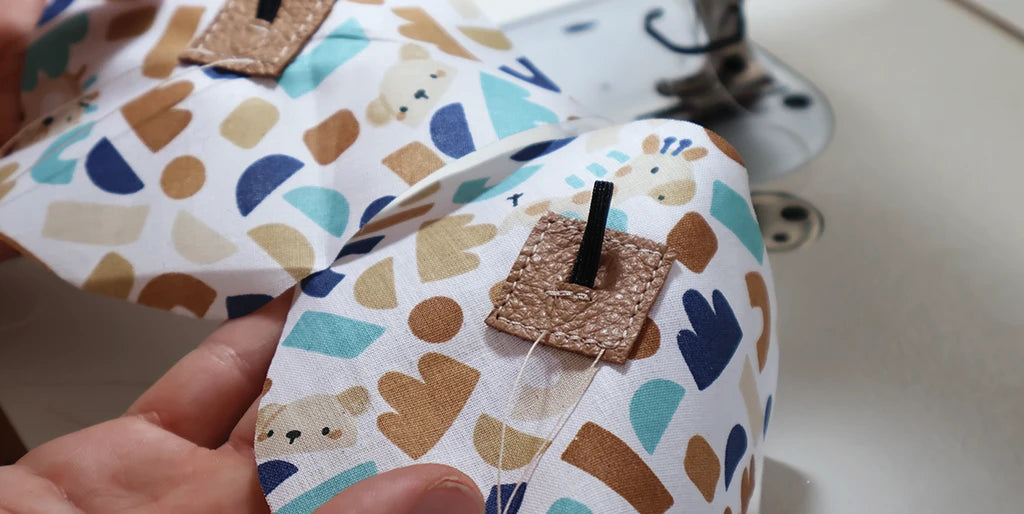 couture languette elastique chaussons en cuir