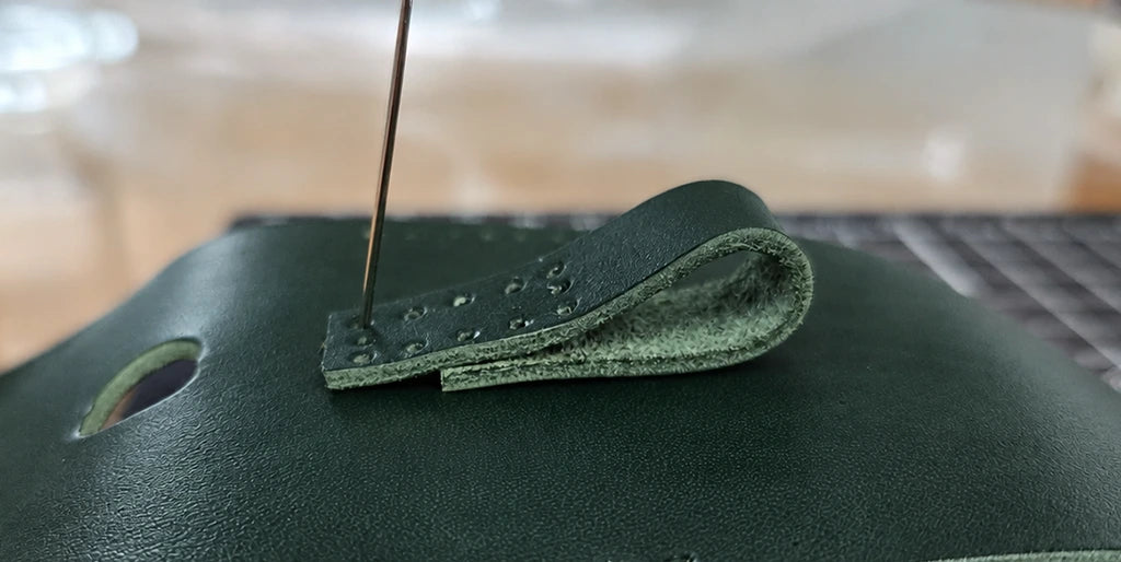 leather tab