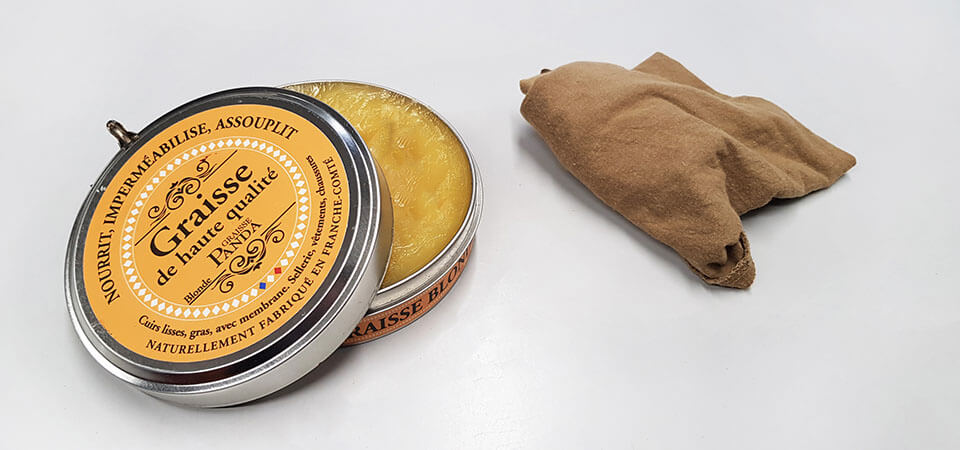 baume et graisse pour cuir