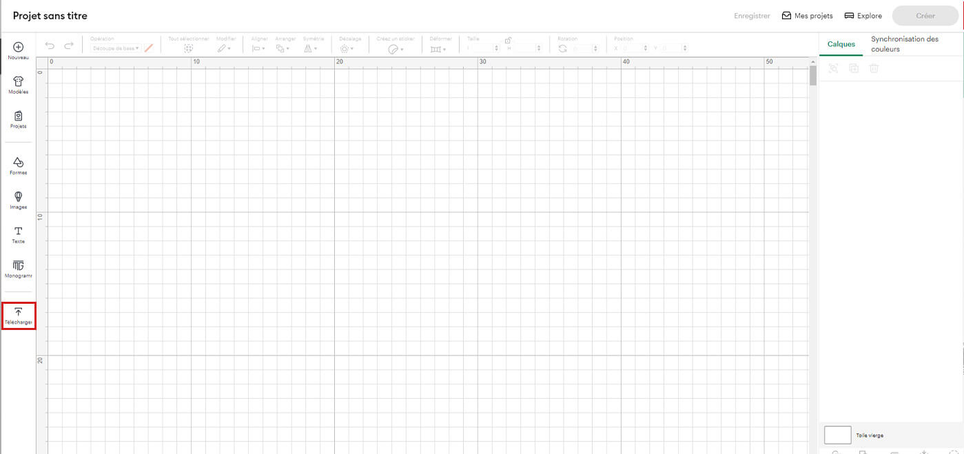 guide découpe du cuir à la Cricut