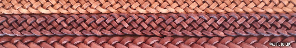 tressage lacet cuir