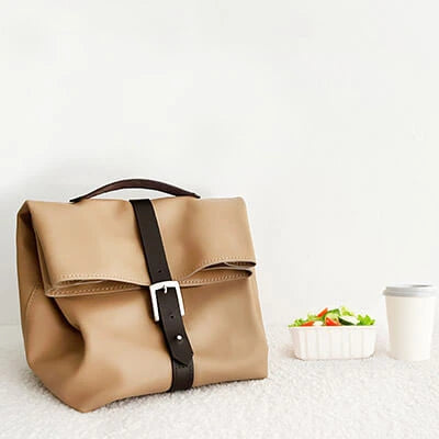 tutoriel deco cuir lunch bag