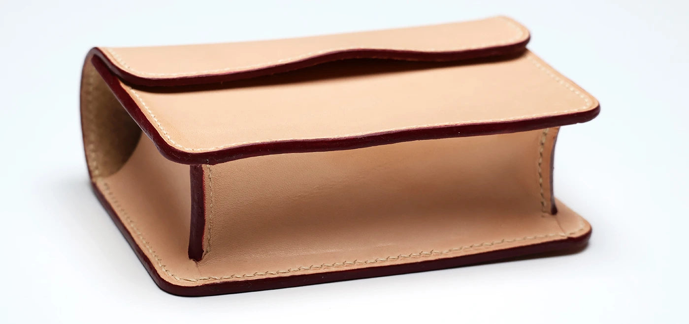 Mini sac en cuir montage mexicain