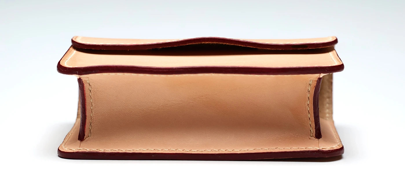 Mini sac en cuir montage mexicain