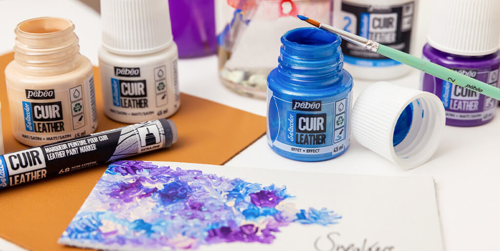 Pebeo: Lederfarbe