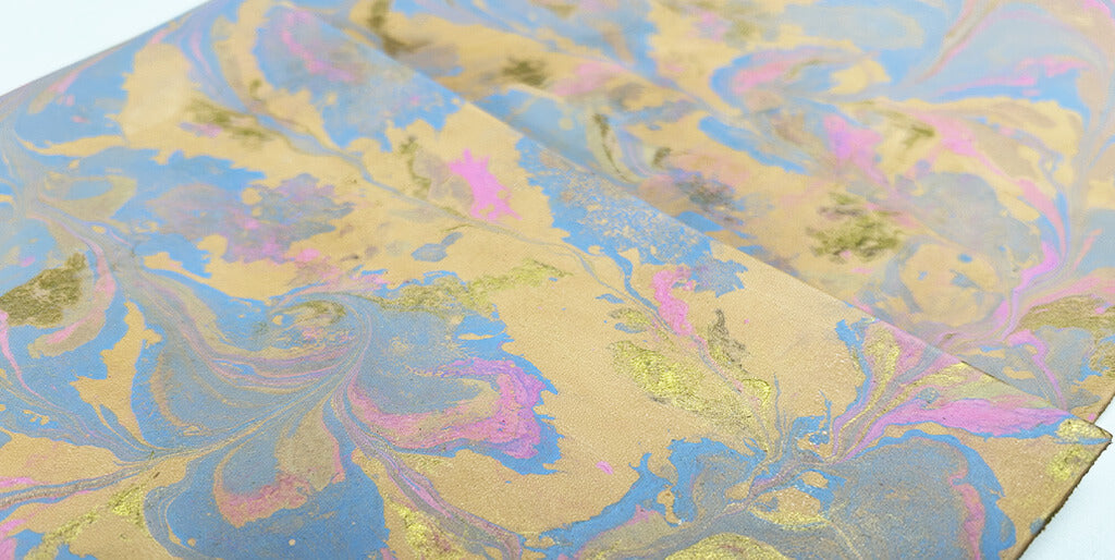 peinture marbling