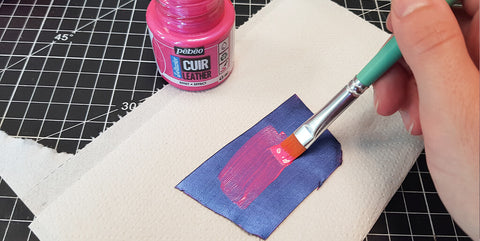 peinture duochromes pébéo