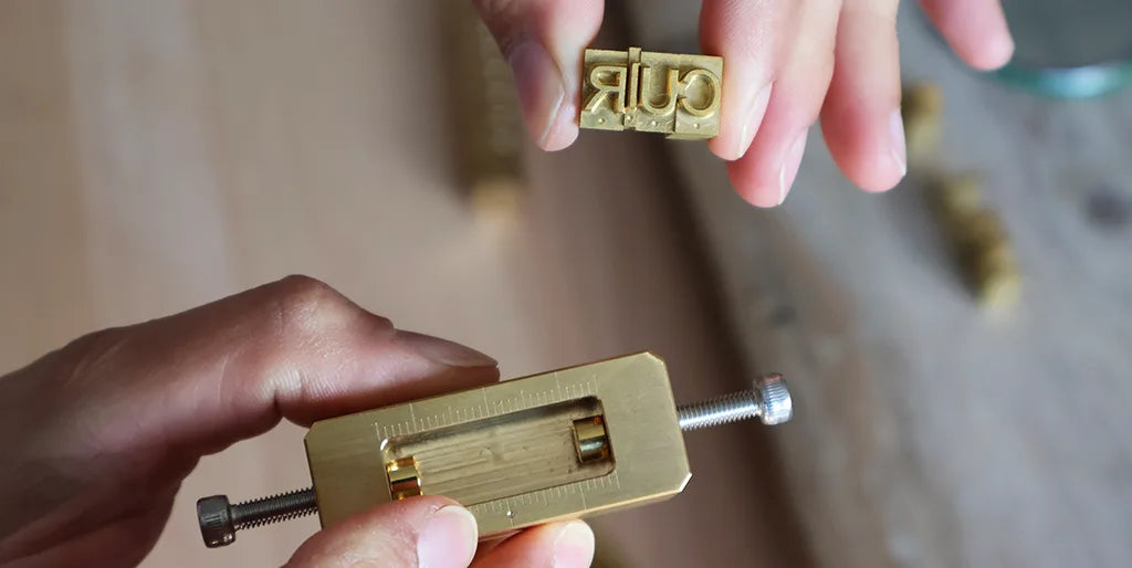 caractères en laiton pour marquage à chaud