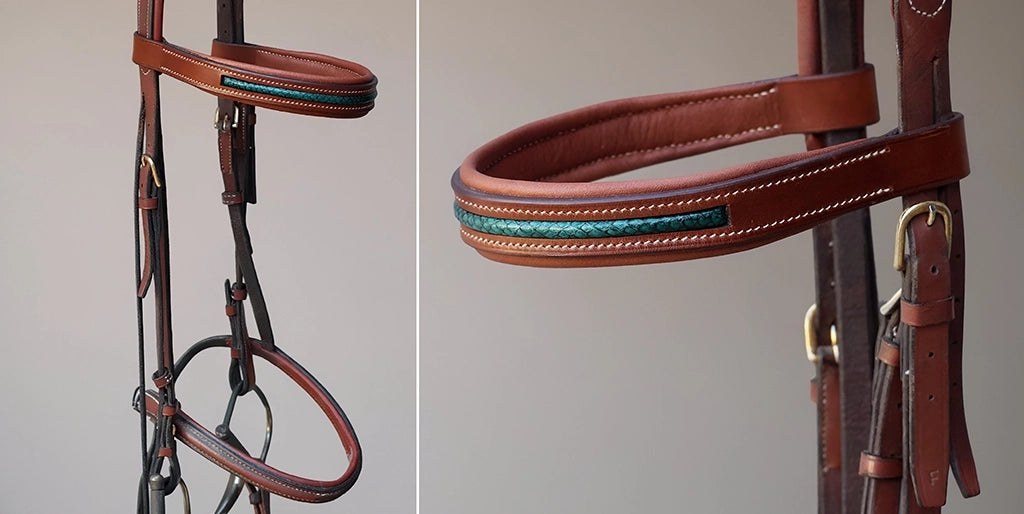 frontal en cuir pour taille cheval tutoriel