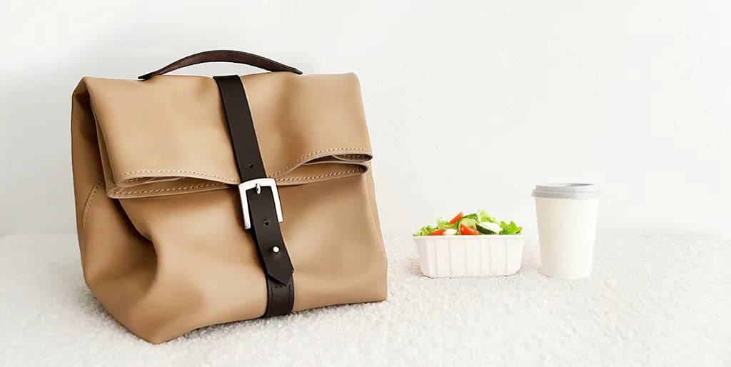 patron lunch bag Deco Cuir
