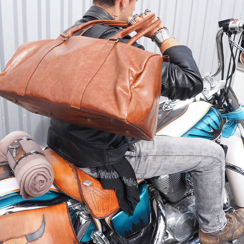 tuto sac de voyage en cuir