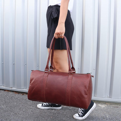 sac de voyage cuir